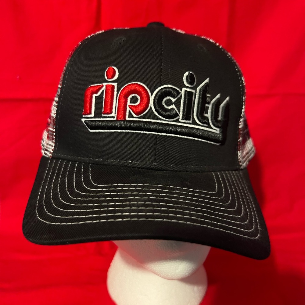 Portland Trailblazers Rip City Plaid Zephyr Adjustable Snapback Hat NBA